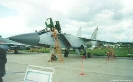 Un MiG-31BM en la exposiciуn MAKS '99 (AirShow), Rusia