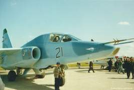 Un Su-39 en la exposiciуn MAKS '97 (AirShow), Rusia