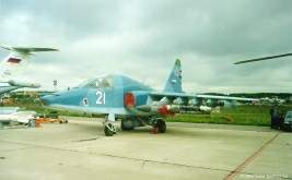 Un Su-39 en la exposiciуn MAKS '99 (AirShow), Rusia